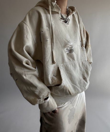 【USED】 Damage Parka  /250322-023