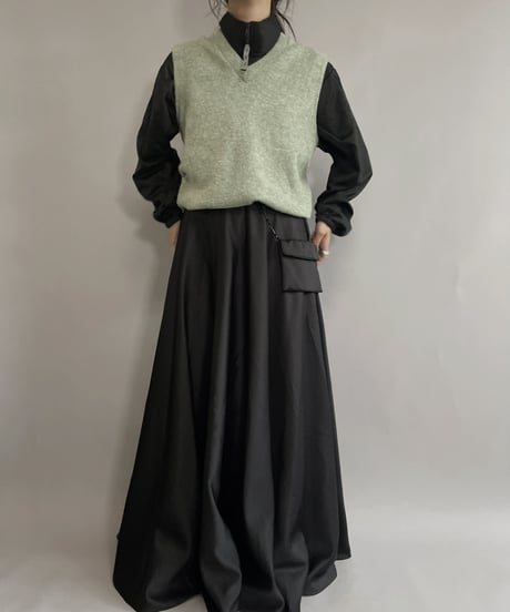 【USED】 A.B.S. Evening Long Skirt / 221022-026