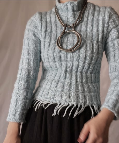 【USED】      Knit L/S Top/211202-036