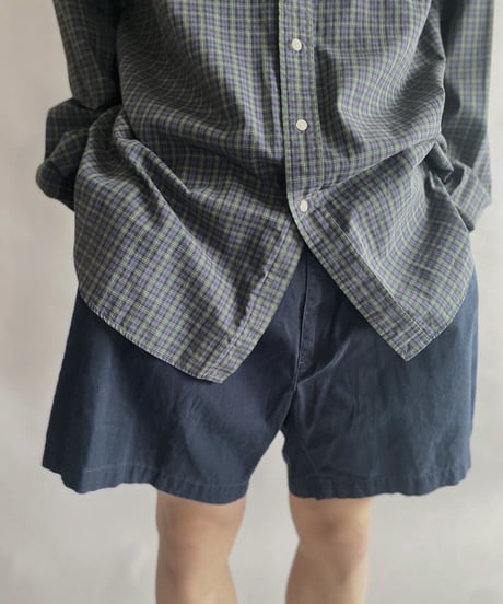 【USED】 Ralph Lauren tucked Shorts / 230605-003