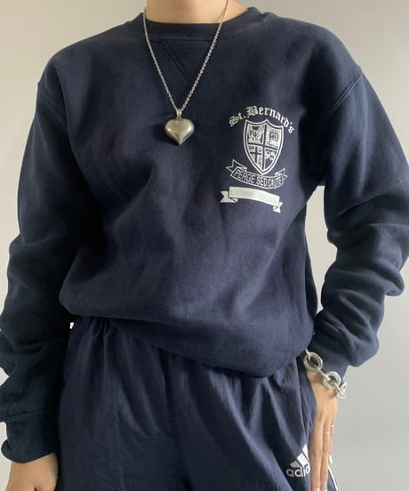 【USED】 Made in USA 90's Russell Athletic Sweat Top /241102-005