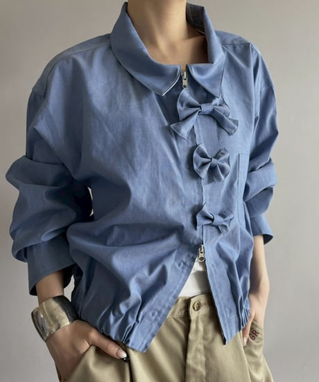 【RE;CIRCLE】 RE Shirt Short Jacket / 260409-005
