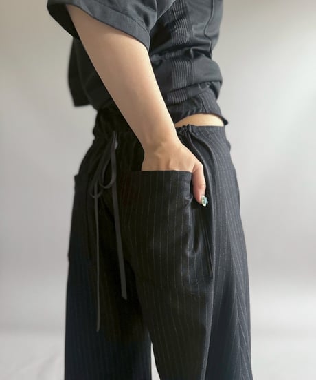 【RE;CIRCLE】 RE Suit Barrel Leg Pants/ 260420-022
