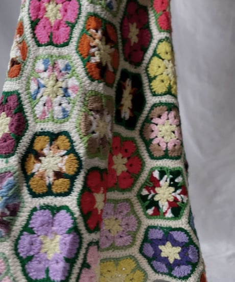 【RE;CIRCLE】 RE Granny Knit Long Skirt⑧/211014-028
