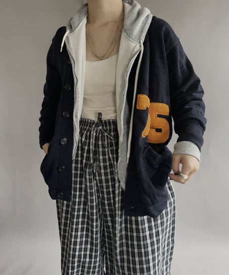 【USED】  Lettered Cardigan / 221105-005