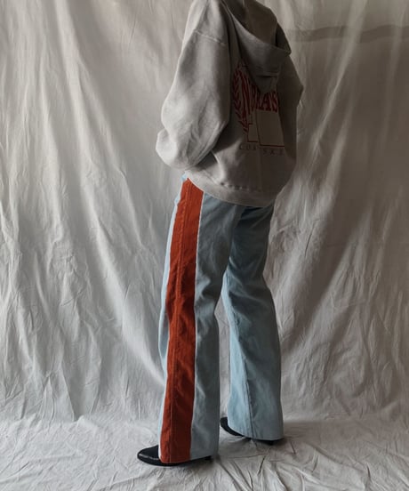 【RE;CIRCLE】 Remake Corduroy Side Line Pants⑤/210317-008