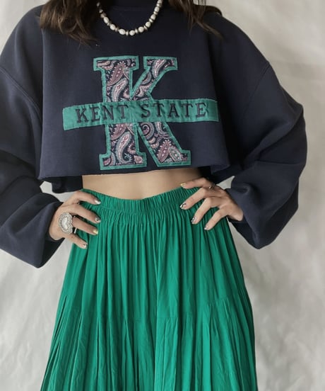 【USED】  Cut off Sweat KENT STATE/210921-022