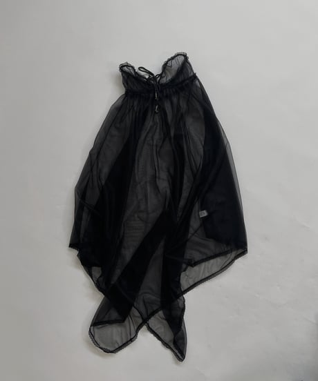 【USED】 See-through Camisole One-piece / 220430-015