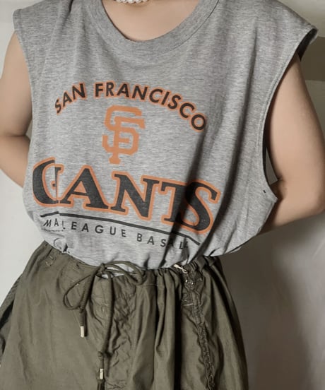 【USED】 N/S T-shirt GIANTS /210708-006