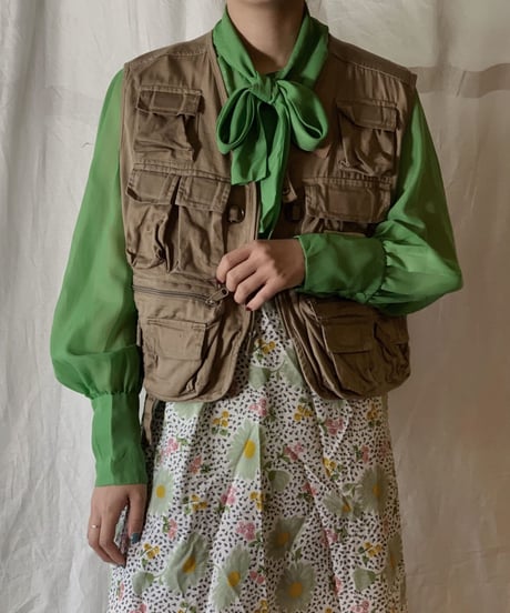 【USED】 Fishing Vest/210331-027
