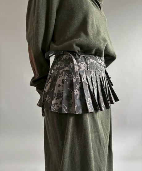 【RE;CIRCLE】 RE Military Camouflage Wrap Skirt / 260226-008
