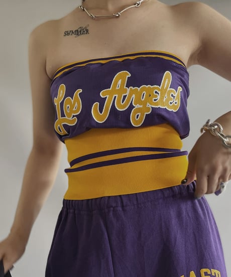 【USED】LAKERS Cheer top / 230916-006