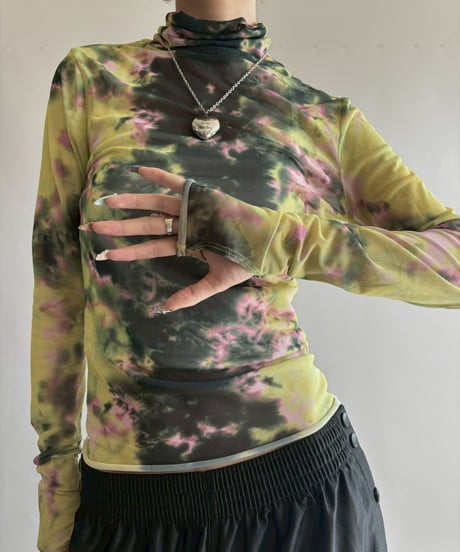 【USED】 Design Sheer Top /251018-002