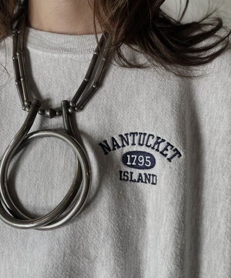 【USED】  Champion Reverse Weave Sweat NANTUCKET/210902-011