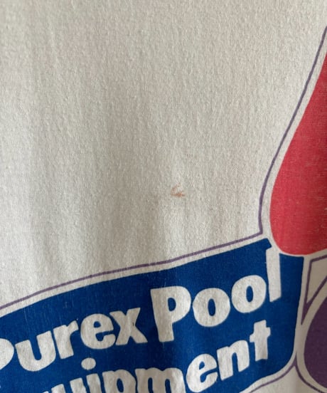 【USED】 RESIZED Made in USA Purex Pool Equipment T-Shirt / 260627-025