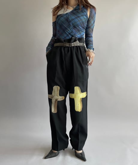 【USED】 END IS NEAR Slacks Pants / 241012-009