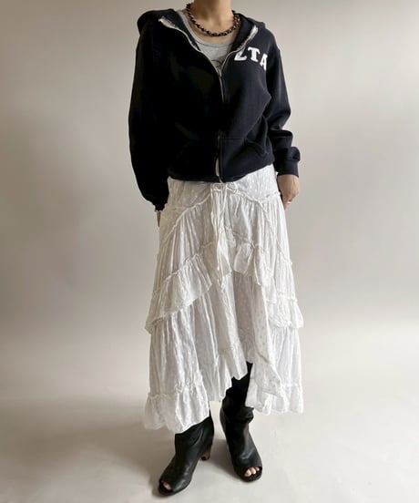 【USED】 Tiered Long Skirt  /250419-004