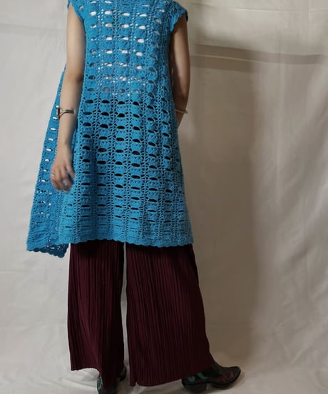 【USED】 Poly Pleats Pants/20210819-015