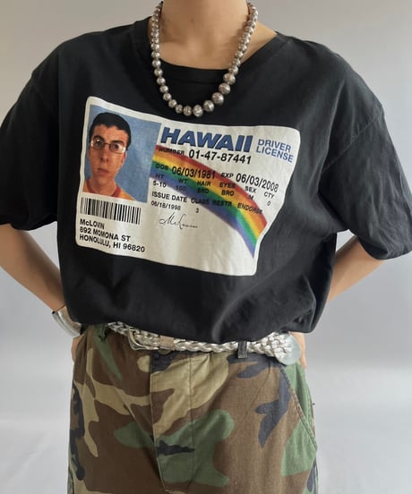 【USED】 Driver License T-Shirt /240824-032