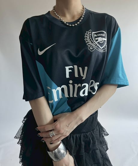 【USED】11~12's NIKE Arsenal Soccer Shirt / 2500809-017