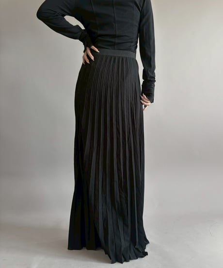 【USED】 Pleats Skirt / 260228-010