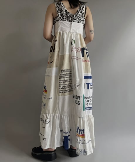 【RE;CIRCLE】RE Eco-Friendly Bag Camisole Long One-piece / 230622-018
