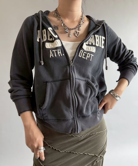 【USED】  Abercrombie & Fitch Zip Parka   /250920-008