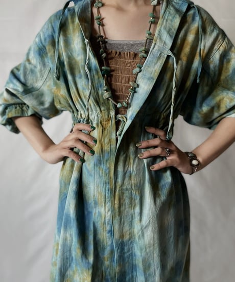 【RE;CIRCLE】  RE Tie-dyed Medical S/S Gown②/20210819-036