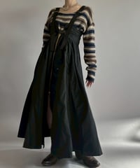 【2026SS最終 / RE;CIRCLE】 RE U.S Military Rebuild 2way One-piece (Black)/ ARMY-02