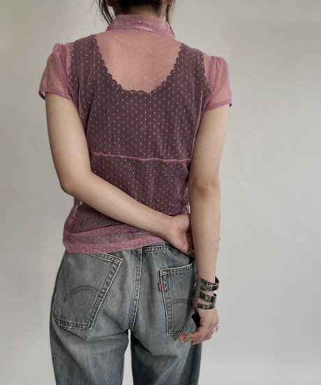 【USED】 See-thorough Top  / 220702-012