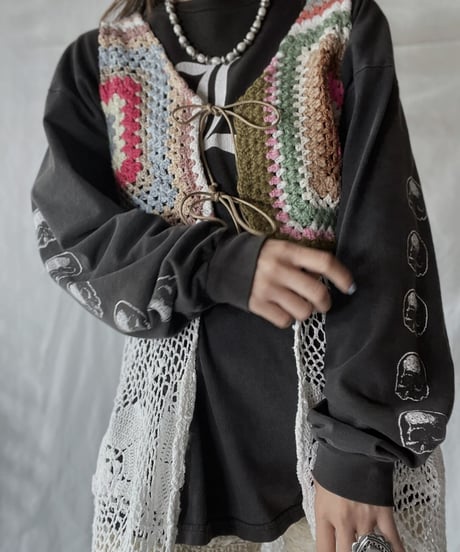 【RE;CIRCLE】 RE Granny × Crochet N/S Gown①/211014-011