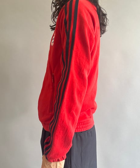 【USED 】adidas BAYERN Soccer Jersey Top /240603-058