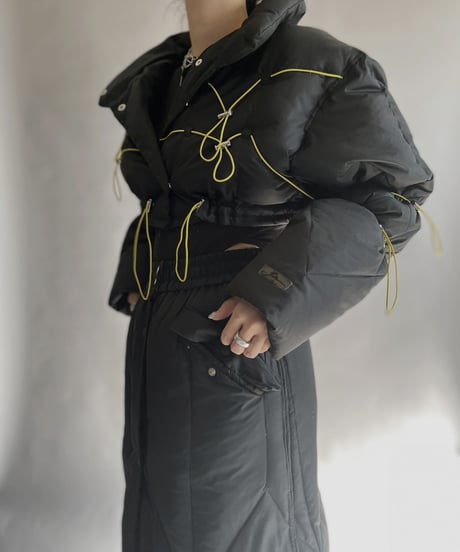 【RE;CIRCLE】 RE Draw Code Short Down Jacket + Skirt / 230126-013
