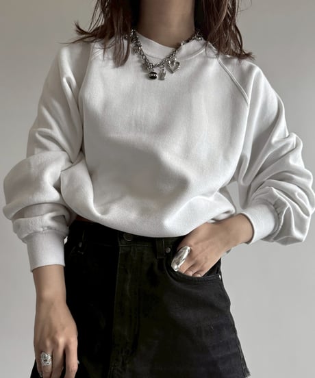 【USED】 END IS NEAR 90's Jerzees L/S Sweat Top /250329-026