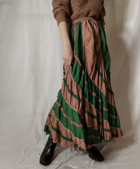 【USED】 Long Skirt/211110-039