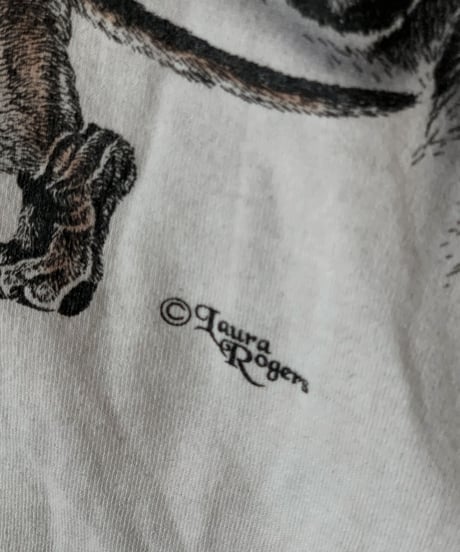 【USED】S/S T-shirt DOG 11/210604-047