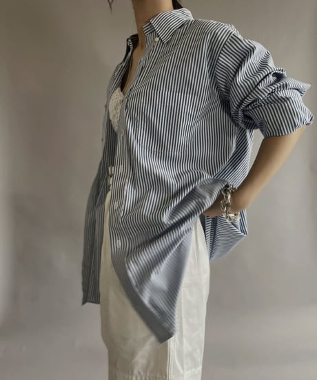 【USED】 Brooks Brothers L/S Strip Shirt /230608-005