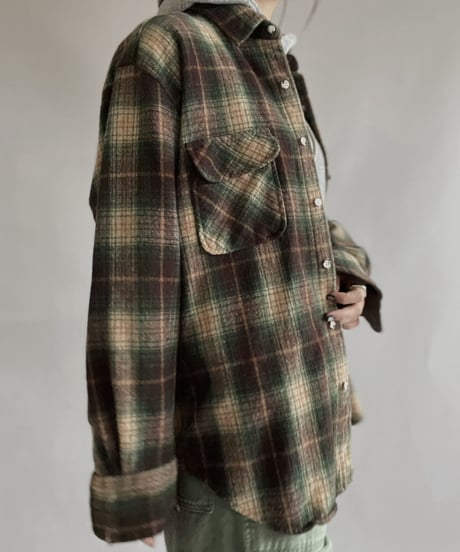 【USED】 JCPenny Wool Shirt / 221210-005