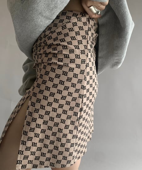 【USED】 MISBHV Monogram Skirt / 241109-028