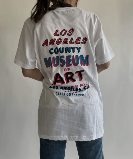 【NEW】 Short Sleeved T-shirt "LACMA" / 220611-024