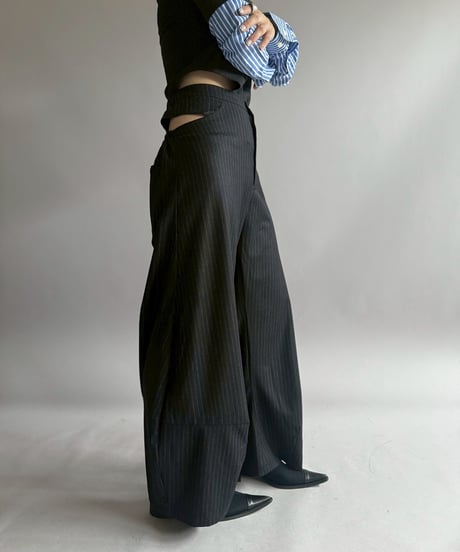 【RE;CIRCLE】 RE Suit Barrel Leg Pants/ 260420-022