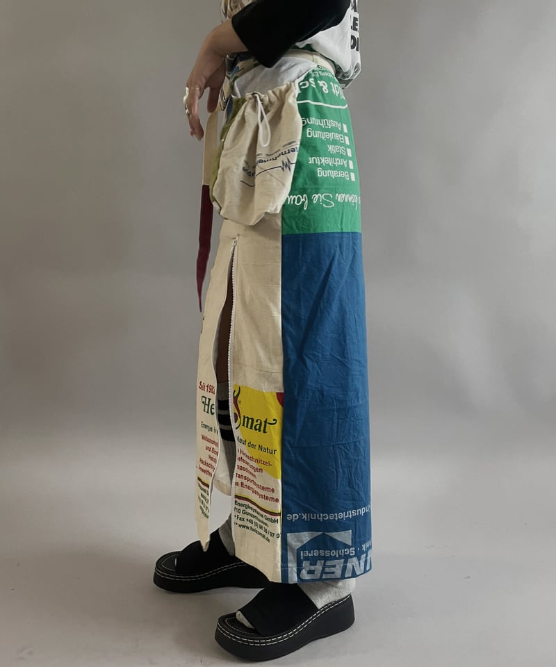 mori リメイク Eco-Friendly Skirt 240516-007