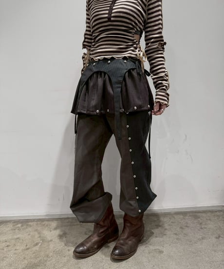 【RE;CIRCLE】 RE Suit Skirt/ 260219-025