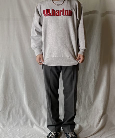 【USED】 80's USA Champion Reverse Weave Sweat Wharton / 210127-056