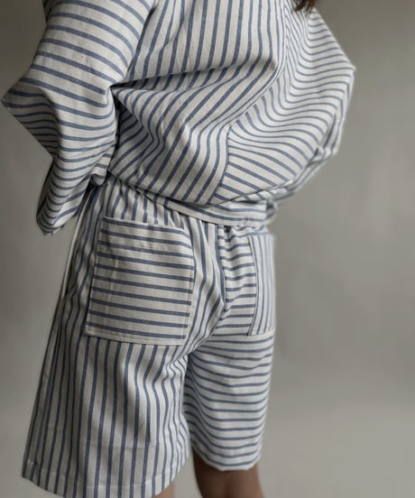 【RE;CIRCLE】 RE Netherlands Sheets Border Switch Shorts / 220423-005