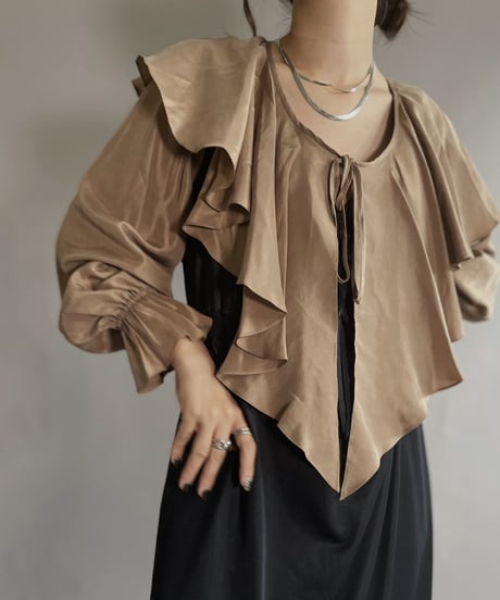 【USED】  Silk Shirt / 221015-001