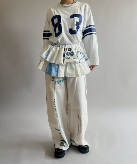 【RE;CIRCLE】 Re Eco Bag Maki Skirt /  250417-008