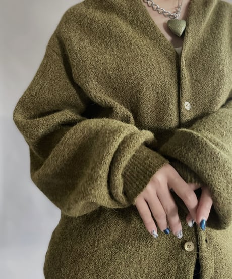 【USED】  Brentwood Sportswear Alpaca Knit Cardigan / 230202-021