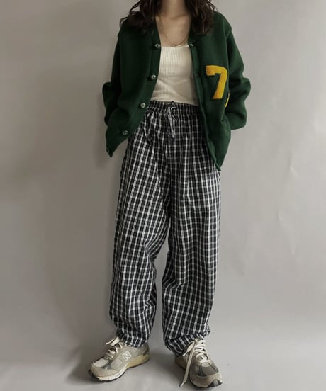 【USED】  Lettered Cardigan / 221105-008