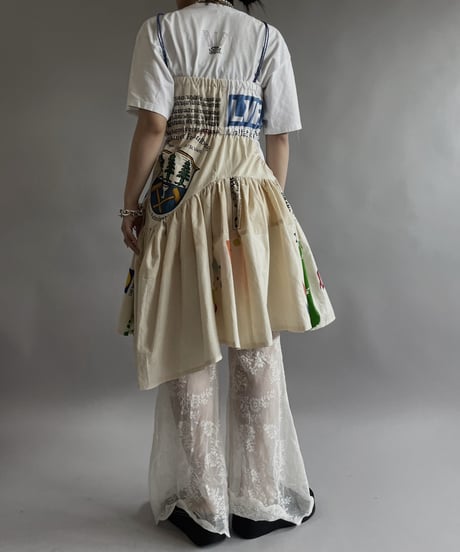 【RE;CIRCLE】RE Eco-Friendly Bag Code Camisole Middle One-piece / 240516-037